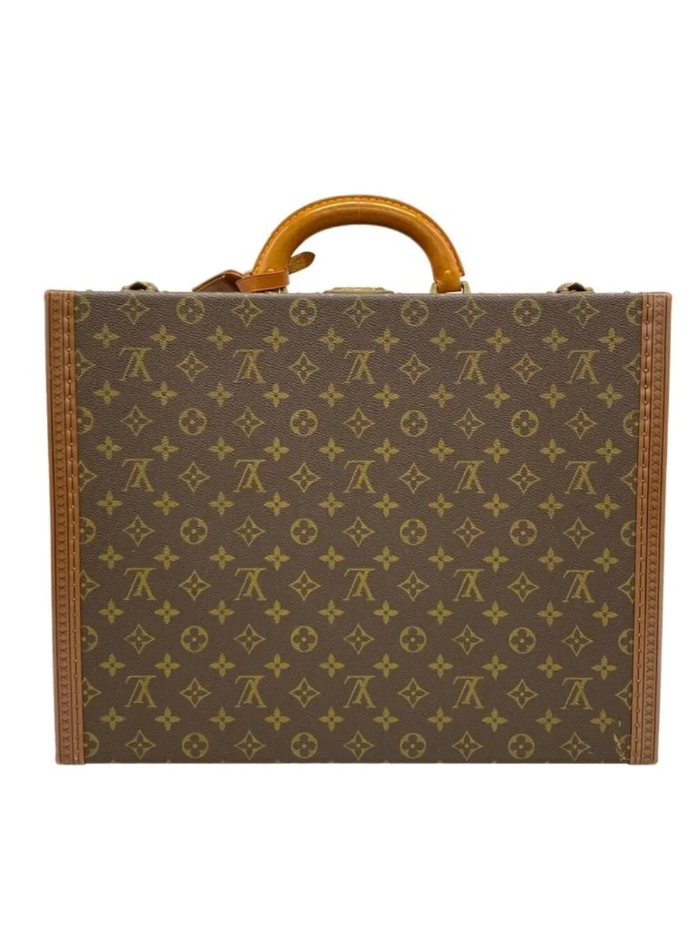 Louis Vuitton Attache Case Monogram President Handbag